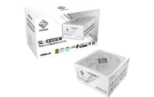 ASRock Alimentatore Steel Legend SL-1000GW 1000 W, White - immagine 1