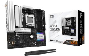 ASRock Scheda madre A620AM Pro RS WiFi - immagine 1