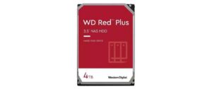 Western Digital Harddisk WD Red Plus 3.5 SATA 4 TB – 6GB/s, 24x7, 5400rpm, 128MB Cache, CMR - immagine 1
