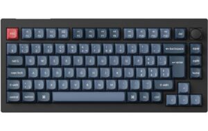 Keychron Tastiera gaming V1 Max Black Red Switch - Image 1