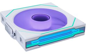 Lian Li UNI FAN SL-INF Wireless ARGB, PWM – Reverse Blade – 120x120x25mm, Bianco - Image 1