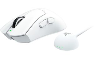 Razer Mouse gaming DeathAdder V4 Pro White - Image 1