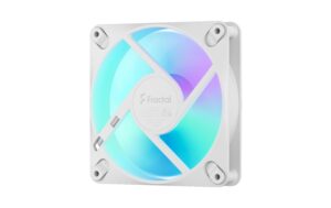 Fractal Design Dynamic 3 120 mm, RGB Bianco, Reverse - immagine 1