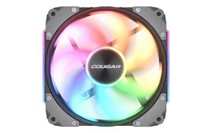 Cougar Ventola PC Apolar 120 ARGB, Reverse Blade – Nero - immagine 1