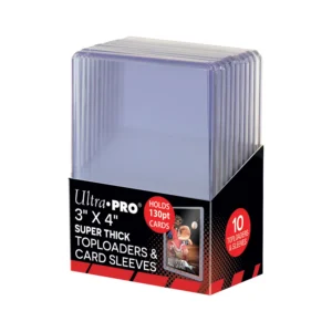Bundle Toploader Super Thick 130pt + Penny Sleeves Thick (10)