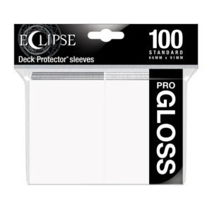 Packs Eclipse Gloss White Deck Protector Standard (100)