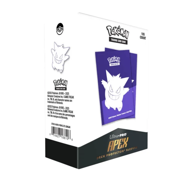 Pokémon - Packs APEX Deck Protector Gengar (105) Pokémon - Packs APEX Deck Protector Gengar (105)