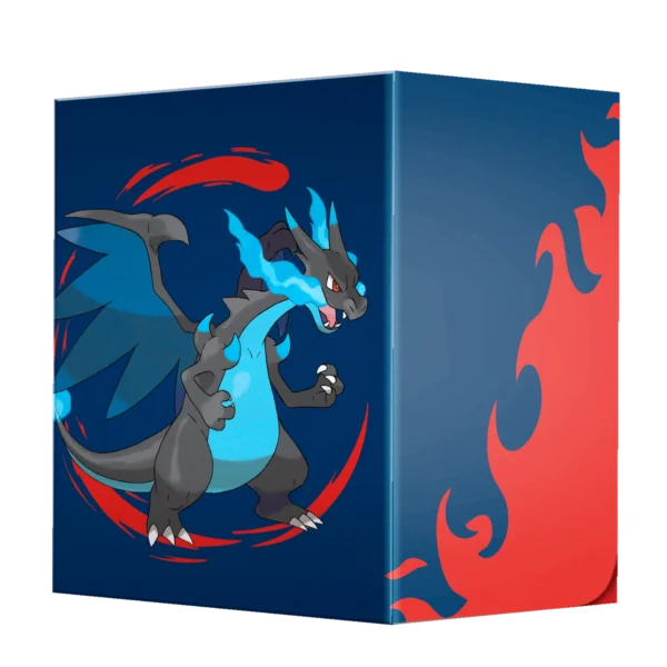 Pokémon - Mega Charizard X Flex Deck Box 100+ Pokémon - Mega Charizard X Flex Deck Box 100+