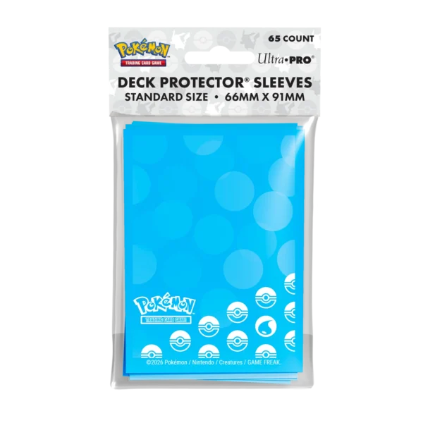 Pokémon - Packs Energia tipo Acqua Deck Protector (65) Pokémon - Packs Energia tipo Acqua Deck Protector (65)