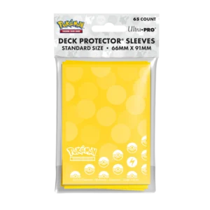 Pokémon - Packs Energia tipo Lampo Deck Protector (65)