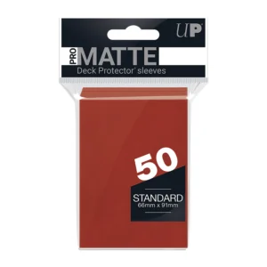 Packs PRO-Matte Red Deck Protector Standard (50)