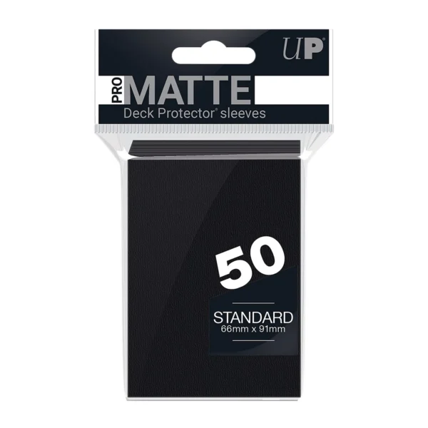 Packs PRO-Matte Black Deck Protector Standard (50) Packs PRO-Matte Black Deck Protector Standard (50)