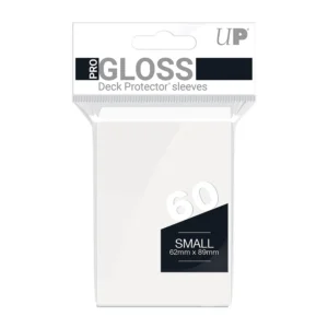 Packs PRO-Gloss White Deck Protector Small (60)
