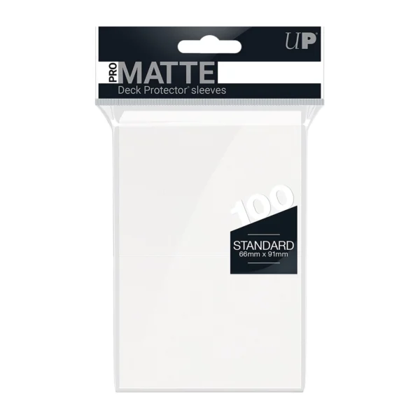 Packs PRO-Matte White Deck Protector Standard (100) Packs PRO-Matte White Deck Protector Standard (100)