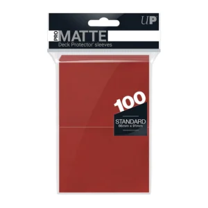 Packs PRO-Matte Red Deck Protector Standard (100)
