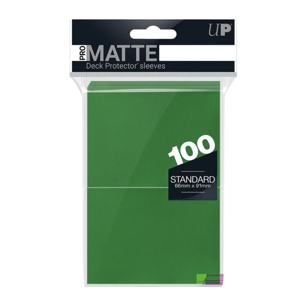 Bustine PRO-Matte Green Deck Protector Standard (100) Bustine PRO-Matte Green Deck Protector Standard (100)