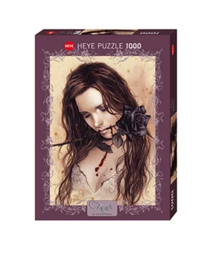 Puzzle Dark Rose 1000 pezzi – Victoria Francés, Favole – Heye