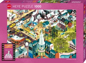 Puzzle Tarantino Films 1000 pezzi – Alexandre Clérisse, Movie Masters – Heye