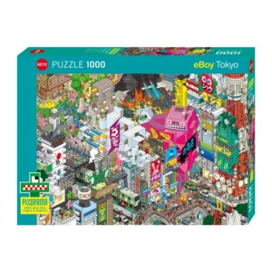 Puzzle Tokyo Quest 1000 pezzi – Pixorama, eBoy – Heye