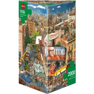 Puzzle Superhero Movie Triangular 2000 pezzi – Göbel/Knorr – Heye