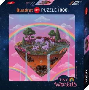Puzzle The Unicorns 1000 pezzi – Tiny Worlds – Heye