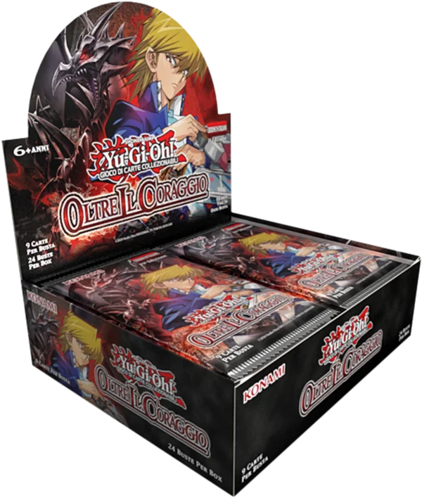 Yu-Gi-Oh! - Booster Oltre il Coraggio (IT) Busta Yu-Gi-Oh! Oltre il Coraggio (Beyond the Brave) in italiano, dal box da 24 buste sigillato