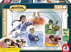 Puzzle Avatar - I quattro elementi 150 pezzi in cartone d'erba - Avatar