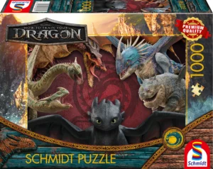 Puzzle Dragons, soggetto 1 - 1000 pezzi