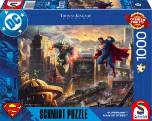 Puzzle Superman Man of Steel 1000 pezzi - Thomas Kinkade, DC