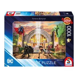 Puzzle DC Hall of Justice 1000 pezzi - Thomas Kinkade, DC