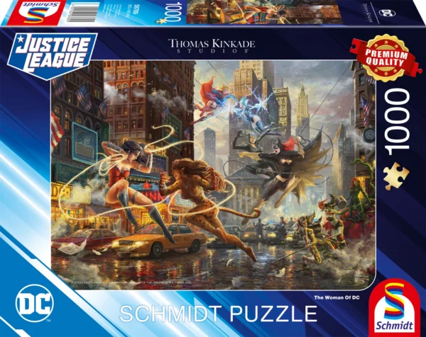 Puzzle The Women of DC 1000 pezzi - Thomas Kinkade, DC Puzzle The Women of DC 1000 pezzi - Thomas Kinkade, DC