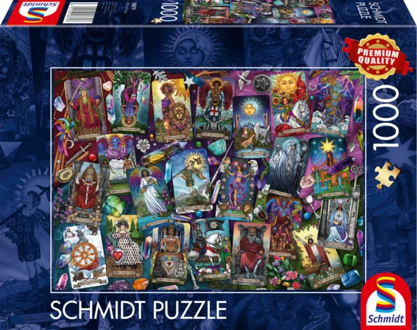 Puzzle Carte dei tarocchi misteriose 1000 pezzi Puzzle Carte dei tarocchi misteriose 1000 pezzi