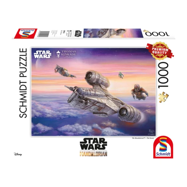 Puzzle The Mandalorian: The Escort 1000 pezzi - Thomas Kinkade Puzzle The Mandalorian: The Escort 1000 pezzi - Thomas Kinkade