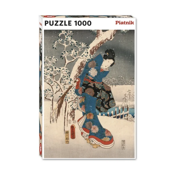 Puzzle Hiroshige Ukiyo-e: Storia di Genji 1000 pezzi – Piatnik