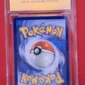 Retro dello slab Swiss Premium Grading della Pikachu ex 276/217 Ascesa Eroica
