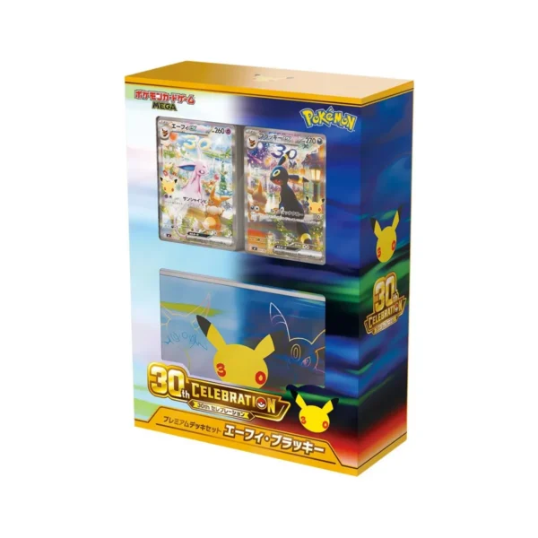 Pokémon 30th Celebration M6a Premium Set Espeon & Umbreon Deck – Giapponese Pokémon 30th Celebration M6a Premium Set Espeon & Umbreon Deck – Giapponese