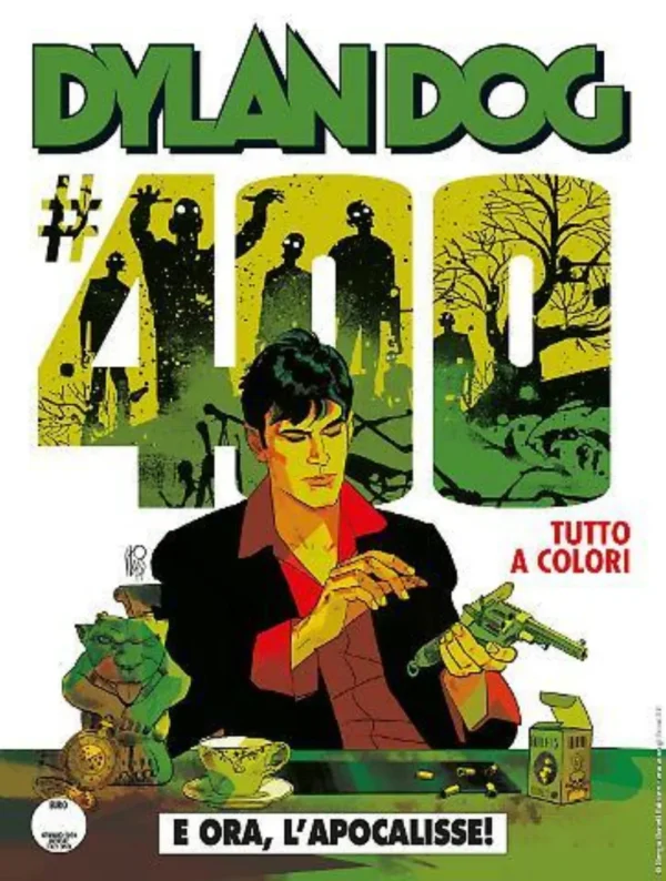 Dylan Dog 400 B - Angelo Stano - E Ora, l'Apocalisse! - Cover Stano