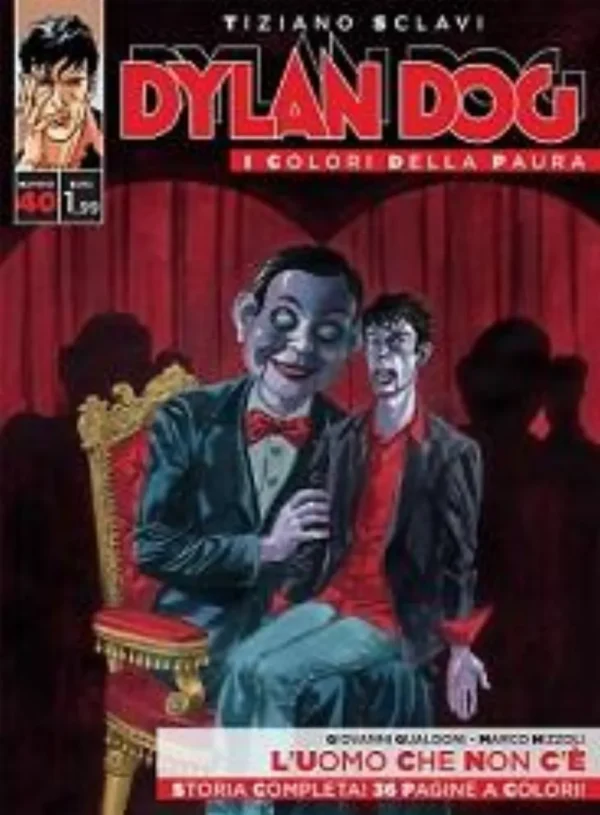 Dylan Dog i Colori della Paura 40 - L'Uomo che non c'È