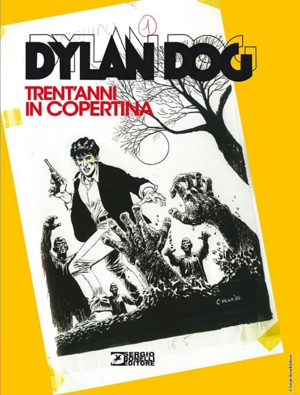 Dylan Dog Trent'Anni in Copertina