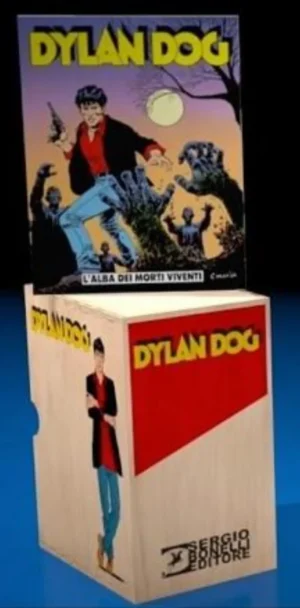 Raccoglitore Dylan Dog + Ristampa 1 - Raccoglitore Annata in Legno + Dylan Dog 1