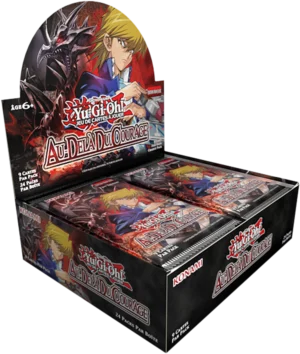 Busta Yu-Gi-Oh! Au-Delà du Courage (Beyond the Brave) in francese, dal box da 24 buste sigillato