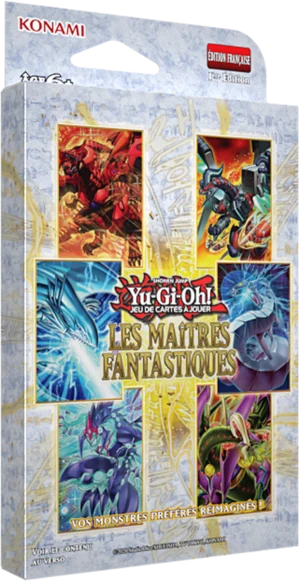 Confezione da 3 buste Yu-Gi-Oh! Les Maîtres Fantastiques (Magnificent Maestros) in francese
