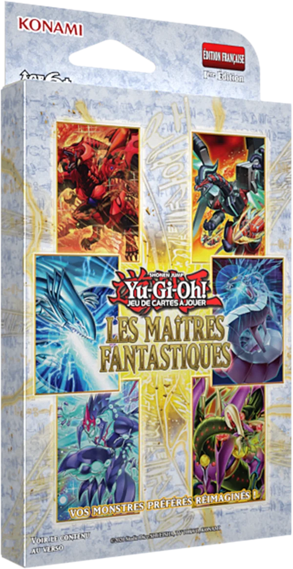 Confezione da 3 buste Yu-Gi-Oh! Les Maîtres Fantastiques (Magnificent Maestros) in francese