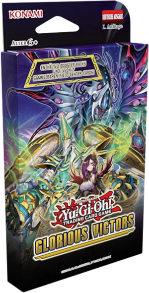 Tuckbox da 3 buste Yu-Gi-Oh! Glorious Victors in tedesco