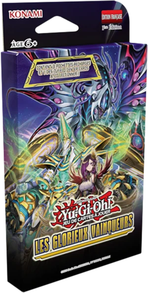 Tuckbox da 3 buste Yu-Gi-Oh! Les Glorieux Vainqueurs (Glorious Victors) in francese