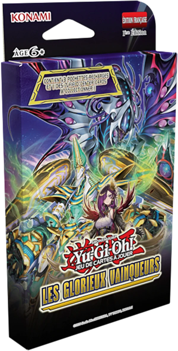 Tuckbox da 3 buste Yu-Gi-Oh! Les Glorieux Vainqueurs (Glorious Victors) in francese